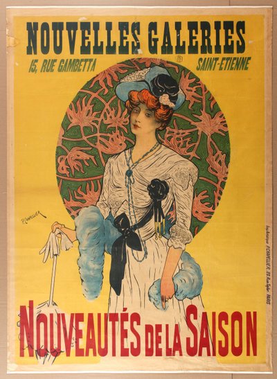 Új galériák, Saint-Etienne, 1900-as évek. alkotó: Philippe Chapellier