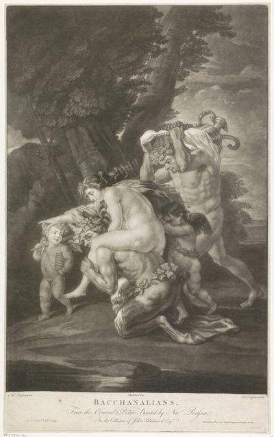Bacchanten alkotó: Philippe Joseph Tassaert
