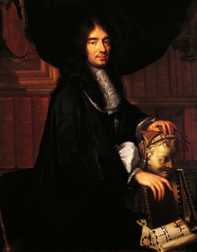 Charles Perrault portréja (Párizs alkotó: Philippe Lallemand