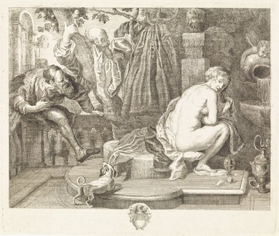 Susanna és a vének alkotó: Philippe Lambert Joseph Spruyt