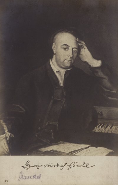 George Friedrich Händel portréja alkotó: Philippe Mercier