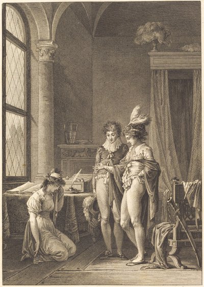 Mona Lisa: Megbocsátás alkotó: Philippe Triere after Jean Baptiste Mallet