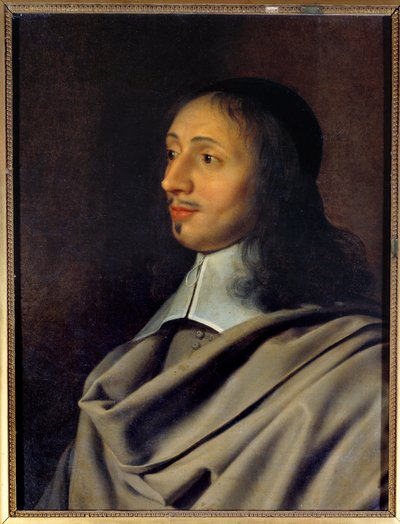 Antoine Le Maistre (vagy Lemaistre, Le Maitre) (1608-1646), Jean Racine drámaíró retorika- és dikcióprofesszorának portréja A janzenizmus nagy alakja, az Arnauld család tagja volt – Egy eredeti elveszett portré másolata Philippe de Cham alkotó: Philippe de (after) Champaigne