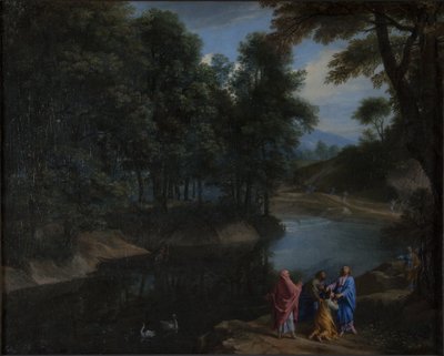 Krisztus meggyógyítja a süketnémákat alkotó: Philippe de Champaigne