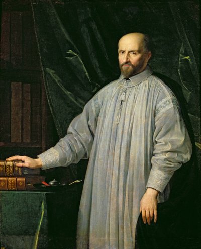 Jean Duvergier de Hauranne (1581-1643) Saint-Cyran apátja, 1646-48 körül alkotó: Philippe de Champaigne