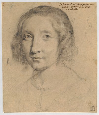Charlotte Duchesne portréja alkotó: Philippe de Champaigne
