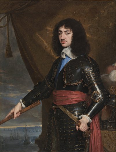 Károly angol király portréja, 1653 alkotó: Philippe de Champaigne