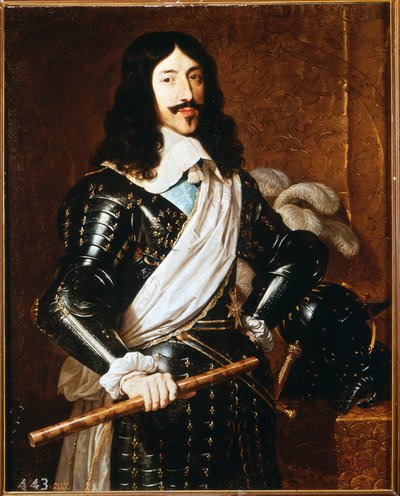 XIII. Lajos portréja (1601-1643), Philippe de Champaigne, Prado Múzeum, Madrid. alkotó: Philippe de Champaigne