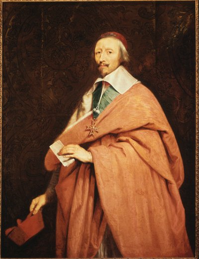 Richelieu portréja, Philippe de Champaigne (1602-1674), Versailles-i Múzeum. alkotó: Philippe de Champaigne