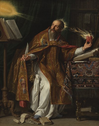 Szent Ágoston alkotó: Philippe de Champaigne
