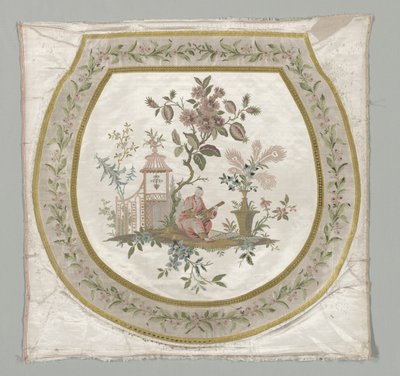Székülés kárpitozása, c. 1743-1774. alkotó: Philippe de Lasalle