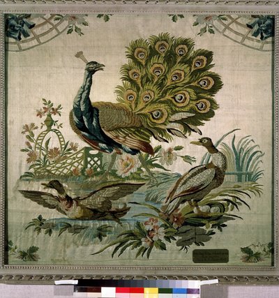 Philippe de Lassalle (1723-1805) ""A páva" (Páva) gobelin, 1770 Ermitázs Múzeum, Szentpétervár alkotó: Philippe de Lassalle