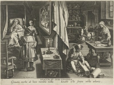 Szifilisz elleni gyógyszer alkotó: Philips Galle (attributed to workshop of)