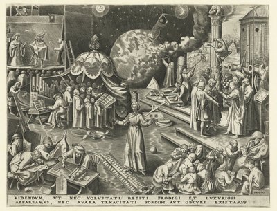 Mértékletesség Temperantia (cím a tárgyon) A hét erény (sorozat címe) alkotó: Philips Galle