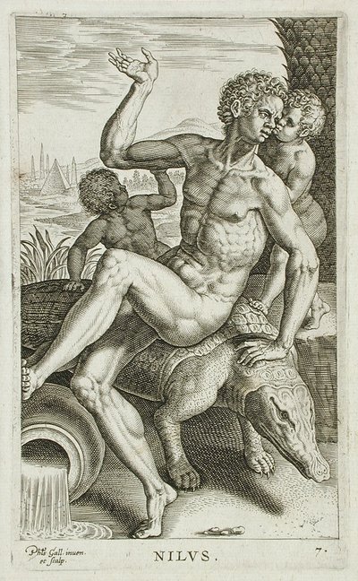 Nílus alkotó: Philips Galle