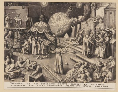 Mértékletesség, A hét erényből alkotó: Philips Galle