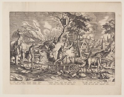 Az idő diadala alkotó: Philips Galle