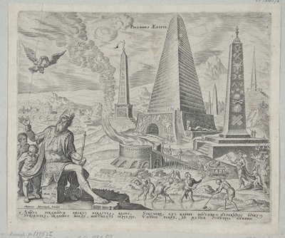 Egyiptom piramisai alkotó: Philips Galle