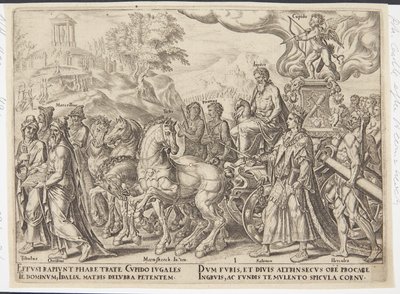 A szerelem diadala alkotó: Philips Galle