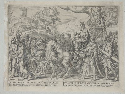 A szerelem diadala alkotó: Philips Galle