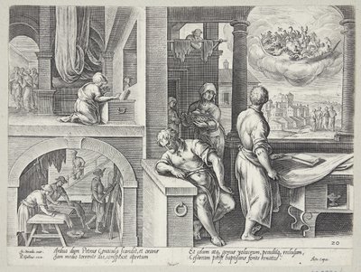 Szent Péter látomása alkotó: Philips Galle