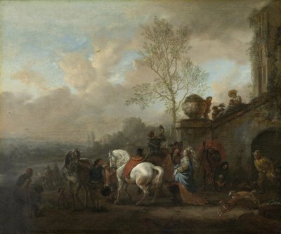Indulás vadászatra alkotó: Philips Wouwerman
