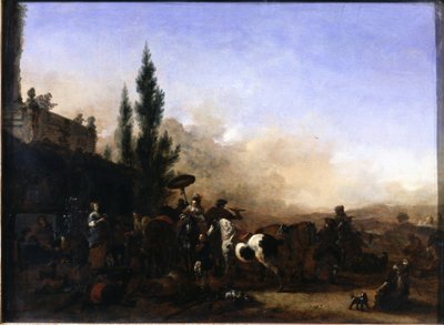 Visszatérés Hawkingból alkotó: Philips Wouwerman