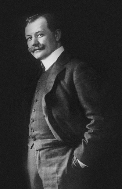 Portrait of the Composer Franz Lehár 1870-1948. alkotó: Photo studio E. Bieber.