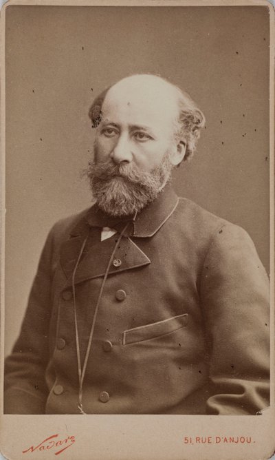 Octave Feuillet portréja 1821-1890. alkotó: Photo studio Nadar.