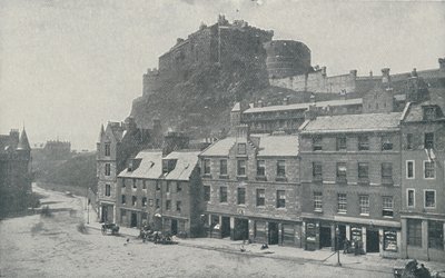 Edinburgh-i kastély, 1910 alkotó: Photochrom Co Ltd of London