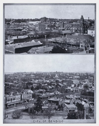 Bendigo városa (f/w fotó) alkotó: Photographer Australian