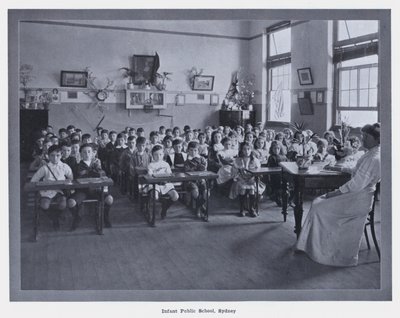 Infant Public School, Sydney (f/w fotó) alkotó: Photographer Australian