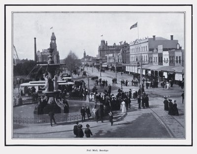 Pall Mall, Bendigo (f/w fotó) alkotó: Photographer Australian