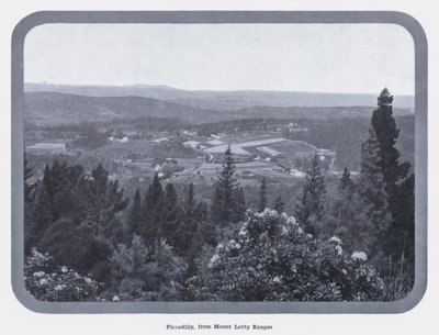 Piccadilly, a Mount Lofty Ranges-ről (f/w fotó) alkotó: Photographer Australian