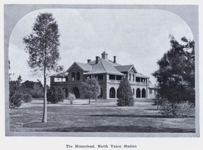 The Homestead, North Yanco Station (f/w fotó) alkotó: Photographer Australian
