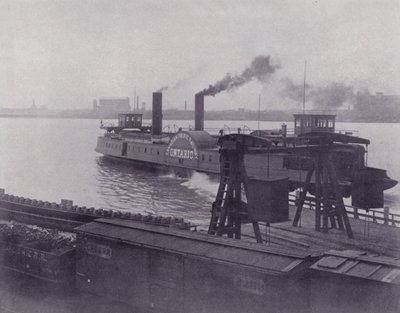 Kanada: Transzfer Steamer Windsor és Detroit között (f/w fotó) alkotó: Photographer Canadian
