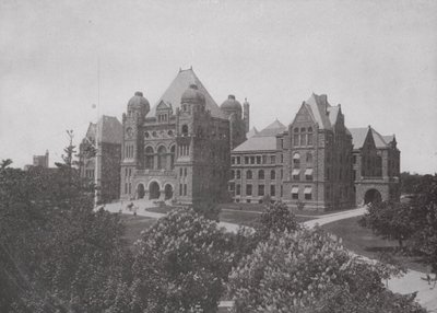 Parlament épületei Ontario tartományban, Torontóban (f/w fotó) alkotó: Photographer Canadian