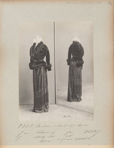 Albumoldal: House of Worth, Jacket alkotó: Photographer French