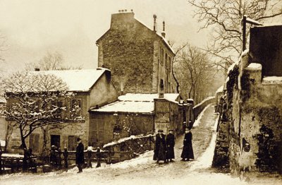 The Agile Rabbit, Montmartre, Párizs, c. 1900 (f/w fotó) alkotó: Photographer French