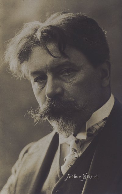 Nikisch Arthur, magyar karmester (f/w fotó) alkotó: Photographer German