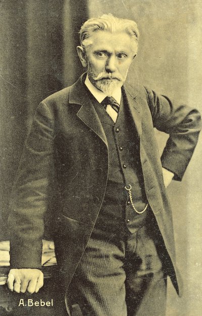 August Bebel német szocialista politikus (f/w fotó) alkotó: Photographer German