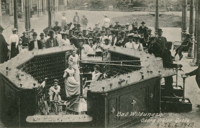 Bad Wildungen. 1913-ban feladott képeslap. alkotó: Photographer German