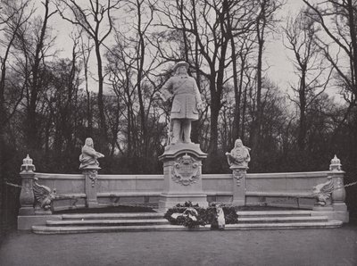 Emlékmű az ostrom utcában, Friedrich Wilhelm, A nagy választófejedelem (f/w fotó) alkotó: Photographer German
