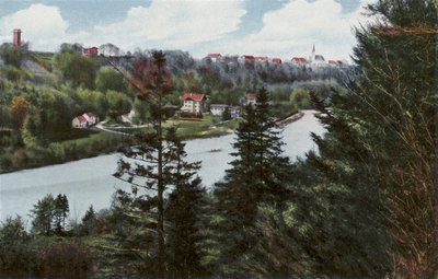 Isar-völgy Pullach közelében (fotó) alkotó: Photographer German
