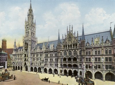 München/München: Új Városháza (fotó) alkotó: Photographer German