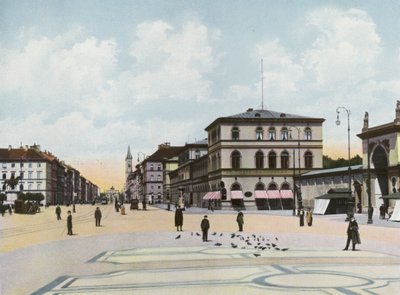 München/München: Odeonsplatz U Ludwigstrasse (fotó) alkotó: Photographer German