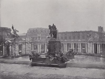 Nationaldenkmal Kaiser Wilhelm I (f/w fotó) alkotó: Photographer German