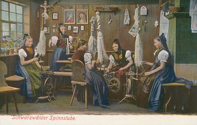 A Fekete-erdő fonói, Németország. (színes fotó) alkotó: Photographer German