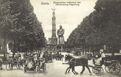 The Iron Hindenburg, Berlin (f/w fotó) alkotó: Photographer German