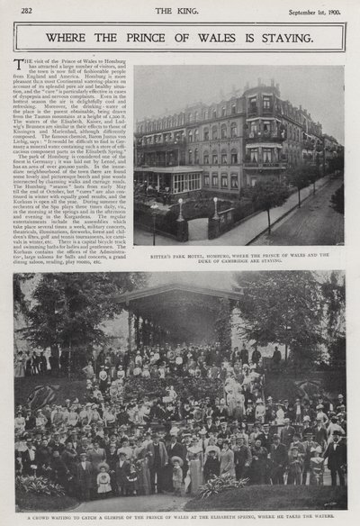 Wales hercege és Cambridge hercege látogatása a németországi Bad Homburg fürdőhelyen alkotó: Photographer German